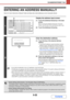 Page 4895-22
SCANNER/INTERNET FAX
Contents
ENTERING AN ADDRESS MANUALLY
Scan to E-mail, Internet fax, Network Folder and data entry mode addresses can be manually entered.
1
Display the address input screen.
(1) Touch the [Address Book] key in the base 
screen.
Before touching the [Address Entry] key in the base 
screen, touch the tab of the mode that you wish to use.
(2) Touch the [Address Entry] key.
2
Enter the destination address.
(1) Touch the key of the desired delivery 
method.
 Touch the [E-mail] key to...