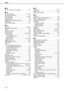 Page 106INDEX
9-4
QN
Number of calls in auto reception........................... 8-9
QO
One-touch dialing .......................................... 1-12, 2-4
One-touch key display............................................ 1-5
One-touch keys ............................................... 6-3, 6-5
On-hook dialing .................................................... 1-12
Operation panel...................................................... 1-3
Original print on transaction report ......................... 8-6...