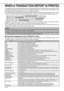 Page 867-2
WHEN A TRANSACTION REPORT IS PRINTED
The machine has been set to automatically print a Transaction Report when a transmission is not successful or when
the Broadcast transmission function is used. The Transaction Report informs you of the result of the operation. When
the machine prints a Transaction Report, be sure to check the contents.
The initial settings (factory settings) for printing Transaction Reports are indicated by shading   below. You can
use the key operator program to change the...