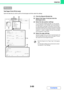 Page 3073-50
PRINTER
Contents
Tab Paper Print (PCL6 only)
Open the data that you wish to print on the tab paper and then select the settings.
(1) Click the [Special Modes] tab.
(2) Select [Tab Paper Print] and click the 
[Settings] button.
(3) Select the tab position settings.
For commercially available tab paper, you can use the 
existing settings in User Settings such as [A4-5tab-D].
For other types of tab paper, the position of the first tab, 
the distance between tabs, and the horizontal and vertical...