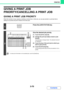 Page 3273-70
PRINTER
Contents
GIVING A PRINT JOB 
PRIORITY/CANCELLING A PRINT JOB
GIVING A PRINT JOB PRIORITY
When the machine is busy copying or printing a received fax or other job, you can give priority to a print job that is 
waiting to be printed and print it ahead of the other jobs.
1
Press the [JOB STATUS] key.
2
Give the desired job priority.
(1) Touch the [Print Job] tab.
(2) Change the print job status mode to [Job 
Queue].
Touch this key to change modes. The selected mode will 
be highlighted.
(3)...