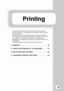 Page 55Printing Printing
53
This section explains the basic procedure for printing using the printer 
driver of the machine. The settings that can be selected in the printer driver 
are also introduced.
The explanations of screens and procedures are primarily for Windows
® 
XP in Windows
® environments, and Mac OS X v10.4 (Mac OS 9.2.2 in the 
case of Mac OS 9) in Macintosh environments. The window varies 
depending on the operating system version, the printer driver version, and 
the application.
The printer...