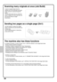 Page 8684
Scanning many originals at once (Job Build)
Sending two pages as a single page (2in1)
The machine also has these functions
For detailed information on these functions, see 4. SPECIAL MODES in the Image Send Guide.
 Storing sending operations (Program)
 Sending an image at a specified time (Timer Transmission)
 Transmitting originals of different sizes (Mixed Size Original)
 Scanning thin originals (Slow Scan Mode)
 Original sheets before transmission (Original Count)
 Stamping scanned originals...