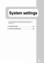 Page 99System settings System settings
97
The system settings let you adjust the operation of the machine to suit the 
needs of your workplace. This section briefly introduces several of the 
system settings.
XSYSTEM SETTINGS  . . . . . . . . . . . . . . . . . . . . . . . . . . . . 98
XSYSTEM SETTINGS MENU. . . . . . . . . . . . . . . . . . . . . . 100
Downloaded From ManualsPrinter.com Manuals 