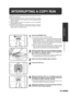Page 2119
MAKING COPIES
Interrupt
INTERRUPTING A COPY RUN
INTERRUPT can be used to temporarily stop a long copy run so that
another job can be run.
lReduction/enlargement/zoom, exposure adjustments, dual page
copying, edge erase, and margin shift can be selected during
interrupt copying.
lDuplex copying, sort, group, and staple sort cannot be selected
during interrupt copying.
lINTERRUPT will not function during duplex copying or when an
optional auditor (SF-EA12) is used and the copier has been
programmed in...