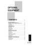 Page 5553
ADF (SF-A17)/RADF (SF-A56)
ADF (SF-A17)/RADF (SF-A56)
OPTIONAL EQUIPMENT
CONTENTSPage
lSYSTEM CONFIGURATION................................54lAUTOMATIC DOCUMENT FEEDER (SF-A17)
/ // /
/
REVERSING AUTOMATIC DOCUMENT FEEDER (SF-A56).........55lPart names...........................................55lSpecifications.........................................55lUsing the ADF or RADF..................................56lMisfeed removal.......................................60l10-BIN SORTER (SF-S18)/ // /
/...