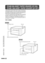 Page 8482
OPTIONAL EQUIPMENT
STAND/500-SHEET PAPER DRAWER (SF-D20)
STAND/1000-SHEET PAPER DRAWER (SF-D21)
These optional stands with paper trays provide the convenience of
increased paper capacity for the copier and make a choice of paper
sizes readily available for copying. Even greater paper capacity and
size flexibility are available when the stands are equipped with an
optional auxiliary 500-sheet paper drawer (SF-CM11).
The SF-D20 is available with a 500-sheet paper drawer alone or with
an optional...