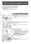 Page 1412
MAKING COPIES
REDUCTION/ENLARGEMENT/ZOOM
Reduction and enlargement ratios can be selected either
automatically with the AUTO IMAGE key or manually with the
reduction (
) key, enlargement () key, or ZOOM keys.
The zoom function enables precise copy ratio selection from 50% to
200% in 1% increments.
HKEY OPERATOROne extra preset copy ratio for reduction or
enlargement can be added. See page 88.
Reduction/Enlargement/Zoom
Automatic
1
Place the original on the document glass and close the
document cover....