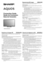 Page 91TMAN-A043WJZZ
Experiencing HD Images  [ENGLISH]
In order to view the highest quality picture on your HDTV, you need High-Deﬁ nition (HD) 
programming. You must get HD programming to get an HD picture.
HDTV ProgrammingIn order to view the best possible picture, you will need to upgrade your current TV service to 
include HD programming, if you have not already done so. An HDTV without an HD source is 
just an ordinary TV.
There are 3 primary ways to get HD content:
1) Off-Air antenna (antenna sold...