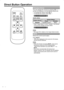 Page 20 18
Direct Button Operation
Changing Volume
You can change the volume by pressing VOL  /  
on the LCD Monitor or on the remote control unit.
To increase the volume, press 
•  VOL .
To decrease the volume, press 
•  VOL 
.
20
Audio status
Output deviceOutput Select
Fixed Variable
Speaker Variable sound Mute
When “Output Select” is set to “Variable”, the indicator 
• 
on the screen changes as shown below.
60
See page 28 for details on the Output Select function.
• 
MUTE
Mutes the current sound output....