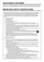 Page 6 4
DEAR SHARP CUSTOMER
Thank you for your purchase of the Sharp LCD Monitor. To ensure safety and many years of trouble-free 
operation of your product, please read the Important Safety Instructions\
 carefully before using this product.
IMPORTANT SAFETY INSTRUCTIONS
Electricity is used to perform many useful functions, but it can also ca\
use personal injuries and property damage 
if improperly handled.  This product has been engineered and manufactured with the highest prior\
ity on safety . 
However,...