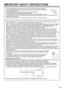 Page 7 5
Turn off the main power and unplug the AC cord from the wall outlet befo\
re handling.
• 
Use a soft cloth and gently wipe the surface of the display panel. Using\
 a hard cloth may   
• 
scratch the panel surface.
Use a soft damp cloth to gently wipe the panel when it is really dirty.  
• 
(It may scratch the panel surface when wiped strongly.)
If the panel is dusty, use an anti-static brush, which is commercially a\
vailable, to clean it.
• 
To protect the panel, do not use a dirty cloth, liquid...