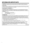 Page 68ES 2
INFORMACIÓN IMPORTANTE
ADVERTENCIA: Las regulaciones de la FCC señalan que cualquier cambio o modificación no autorizado en este equipo, los 
cuales no hayan sido expresamente aprobados por el fabricante, podría anular la autorización del usuario para utilizar este eq uipo.
Las baterías suministradas con este producto contienen pequeñas cantidades de Plomo.
Para EU :
El contenedor de basura con ruedas tachado indica que las baterías usadas no deberían mezclarse con los residuos domésticos...