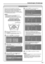 Page 9  7
Erstinbetriebnahme
Vorbereitungen (Fortsetzung)
4
Bedienungsfeld der Haupteinheit
  (Hauptschalter)
Wenn Sie das LCD-Fernsehgerät zum ersten Mal
einschalten, wird die Routine für die Erstinbetriebnahme
aktiviert, welche die Installation einfacher macht. Mithilfe
dieser Routine können Sie die auf dem Bildschirm
angezeigte Sprache auswählen, die Uhr einstellen, sowie
eine automatische Suche durchführen und alle empfangenen
TV und UKW-Radiokanäle speichern.
HINWEIS
¥Sie kšnnen die Routine fŸr die...