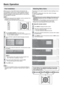 Page 10
8  

 

   4 F M F D U 0  , & O U F S  .&/6 # B D L& / % & Y JU

First Installation
When you turn on the LCD TV set for the first time, the First Installation routine, which makes installation easier, is activated. Using this routine, you can select the on-screen display language and automatically search for and store all the receivable TV channels.
NOTE
You can also execute the First Installation routine by selecting “First installation” on the Setup Menu screen.  For selecting the menu...