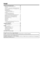 Page 42
Inhalt
Hergestellt unter der Lizenz von BBE Sound, Inc.Lizensiert von BBE Sound, Inc. unter USP4638258, 5510752 und 5736897. BBE und das BBE-Logo sind eingetragene
Warenzeichen der BBE Sound, Inc.
Hergestellt unter Lizenz von Dolby Laboratories.
„Dolby“, „Pro Logic“ und das Doppel-D-Symbol sind Warenzeichen von Dolby Laboratories. Praktische Einstellmöglichkeiten ……………………… 38
Bildlage (für TV/AV-Eingangsmodus) ……………… 38
Nur Audio ……………………………………………… 38
Auto-Sync.-Anpassung (nur PC-Eingangsmodus) … 38...