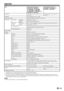 Page 4745
ItemLCD COLOUR TV (46 o), LC-
46LE700E, LC-46LE700S, 
LC-46LX700E, LC-46LU700E, 
LC-46LU700S, LC-46LE705E, 
LC-46LE705S, LC-46LX705E, LC-
46LU705E, LC-46LU705SLCD COLOUR TV (52 o), LC-
52LE700E, LC-52LE700S, LC-
52LE705E, LC-52LE705S
LCD panel Advanced Super View & BLACK TFT  LCD (46 o)Advanced Super View & BLACK TFT 
LCD (52 o)
Resolution 2,073,600 pixels (1,920 x 1,080)
Video colour system PAL/SECAM/NTSC 3.58/NTSC 4.43/PAL 60
TV function TV-standard Analogue CCIR (B/G, I, D/K, L/L’) Digital DVB-T...