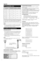 Page 36
 34
Appendix
PC compatibility chartCommunication procedure 
Send the control commands from the PC via the RS-
232C connector. 
The TV operates according to the received command 
and sends a response message to the PC.
Do not send multiple commands at the same time. Wait 
until the PC receives the OK response before sending 
the next command.
Make sure to send “A” with the carriage return and 
conﬁ rm that “ERR” returns before operating.
Return code
Command 4-digits Parameter 4-digits
Command format...