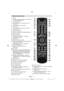 Page 9Italiano   - 8 -
Tasti del telecomando
Standby 1. 
Dimensioni immagine / Zoom video (in modalità  2. 
video Browser Multimediale)
Timer spegnimento 3. 
Mono-Stereo/Dual I-II/ Lingua Corrente (*) (in   4. 
DVB canali) 
Selezione preferiti (in canali DVB)  5. 
Tasti numerici 6. 
Guida programmi elettronici (in canali DVB) 7. 
Nessuna funzione 8. 
Browser multimediale 9. 
Pulsanti di navigazione (Su/Giù/Destro/Sinistro) 10. 
Nessuna funzione 11. 
Libreria registrazioni 12. 
Programma giù - Pagina su /...