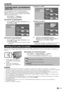 Page 1311
Lynguide
Kontroller signal- og kanalstyrken 
(DVB-T/C)
Hvis du installerer en DVB-T/C antenne for første 
gang eller flytter den, bør du retningsindstille antennen 
således, at du opnår en god modtagning, idet du tjekker 
antenneopsætningsskærmen.
Gå til ”MENU” > ”Indstilling” > 
”Antenneopsætning-DIGITAL”.
Kontrol af signalstyrken
Tryk på a/b for at vælge ”Signalstyrke”, og 
tryk derefter på ;.
ForsyningsspændingKanalnr.
AktuelMaks.
SignalstyrkeSignalstyrke
Kanalstyrke
AktuelMaks.
Kvalitet
Kontrol af...