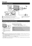 Page 120
Before turning on the power

 
21

Standard DIN45325 plug (IEC 169-2) 75 q coaxial cable
AC cord (product shape varies in some countries)
Check that the MAIN POWER switch on the rear of the TV is turned on 
(;).
Cable clamp (bundle the cables with the clamp)


Place the TV close to the AC outlet, 
and keep the power plug within 
reach.
Inserting the CA card into the CI module
In order to receive coded digital stations, a common interface module (CI module) a\
nd a CA card must be inserted...