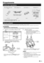 Page 75
Dostarczane wyposażenie
Pilot zdalnego sterowania (x 1) Kabel zasilający (x 1) Zacisk kabla ( x 1)
Podstawka (x 1)
Kształt produktu może być 
różny w różnych krajach.
Dla modeli 32-calowych
Dla modeli 40/46/52- calowych
str. 3 i 6 str. 8str. 8str. 5
Instrukcja obsługi (niniejszy dokument)
Bateria cynkowo-węglowa „AAA” ( x 2) … str. 6
•
•
Montaż podstawki
Przed podłączaniem (lub odłączaniem) podstawki odłąc\Ćz kabel zasilający od złącza AC INPUT.
Przed przystąpieniem do pracy rozłóż osłonę na podłożu,...