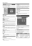 Page 1614
Menu operations
Black
For easier viewing, change the viewing depth by
selecting a level for automatically adjusting the dark
portion of an image.
3D-Y/C
Provide high quality images with minimal dot crawl and
cross colour noise by detecting changes in the image.
Off: No detecting
Standard: Normal adjustment
Fast: Set the optimum image quality for fast-moving
images.
Slow: Set the optimum image quality for slow-moving
images.
NOTE
• 3D-Y/C may not operate depending on the input signal
type or noisy...