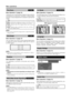 Page 2018
Menu operations
WSS signal 4:3 screen
4:3 mode “Panorama” 4:3 mode “Normal”
4:3 Mode
Menu Operation: A (page 12)
The WSS signal has 4:3 auto-switching that allows you
to select between Normal and Panorama.
Normal: Normal range keeping 4:3 or 16:9 aspect ratio
Panorama: Wide image without side bars
TV/DTV/AV only
Item
Fine Sync.
Menu Operation: C (page 12)
Ordinarily, the TV automatically adjusts image positions
coming from PC (Auto Sync. function). In some cases,
however, manual adjustment is needed...