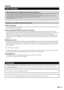 Page 31Cautions regarding use in high and low temperature environmentsWhen the unit is used in a low temperature space (e�g� room, office), the picture may leave trails or appear slightly delayed� This 
•	
is not a malfunction, and the unit will recover when the temperature returns to normal�
Do not leave the unit in a hot or cold location� Also, do not leave the unit in a location exposed to direct sunlight or near a 
•	
heater, as this may cause the cabinet to deform and the LCD panel to malfuncti\
on�...