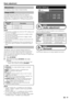 Page 27
Basic adjustment
NOTEThe item marked with * is available only when selecting 
“HDMI1”, “HDMI2”, “HDMI3” or “EXT4” from the “INPUT 
SOURCE” menu.
The item marked with ** is available only when accepting 
an “x.v.Colour” signal through an HDMI terminal.
For input source “USB”, you can only select “USER (USB)”, 
“DYNAMIC (Fixed)”, “DYNAMIC” and “STANDARD”.
•
•
•
Monochrome
For viewing a colour video in black & white.
Range of OPC
The brightness level range of the OPC sensor’s 
automatic adjustments can be...