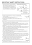 Page 5  
iMPORTANTSAFETYiNSTRUCTiONS 
OutdoorAntennaGrounding-Ifanoutsideantennais 
connectedtothetelevisionequipment,besuretheantenna 
systemisgroundedsoastoprovidesomeprotectionagainst 
voltagesurgesandbuilt-upstaticcharges. 
Article810oftheNationalElectricalCode,ANSI/NFPA70, 
providesinformationwithregardtopropergroundingofthe 
mastandsupportingstructure,groundingofthelead-inwire 
toanantennadischargeunit,sizeofgroundingconductors, 
locationofantenna-dischargeunit,connectiontogrounding...