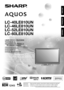 Page 1LC-40LE810UN/LC-46LE810UN/LC-52LE810UN/LC-60LE810UN  OPERATION MANUAL    MODE DEMPLOI    MANUAL DE OPERACIÓN
ENGLISH
FRANÇAIS
ESPAÑOL
IMPORTANT  :  Please read this operation manual before starting operating the equipment.
IMPORTANT  :  Veuillez lire ce mode demploi avant de commencer à utiliser lappareil.
IMPORTANTE  :  Lea este manual de operación antes de comenzar a operar el equipo.
LC-40LE810UN
LC-46LE810UN
LC-52LE810UN
LC-60LE810UN
ENGLISH
FRANÇAIS
ESPAÑOL
OPERATION MANUAL
MODE DEMPLOI
MANUAL DE...