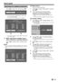 Page 1715
Searching for satellite broadcasts
Press	c/d	to	select	“Yes”,	and	then	press	;.
YesNo
•	If	you	do	not	perform	“Satellite	search”	setting,	select	“No”,	and	then	press	;.•	The	current	DVB-S/S2	setting	screen	is	displayed.
Next
other
SatelliteLNB Frequency
Low High
Satellite System
Max. 4 satellites on DiSEqC multiswitch
Change setting
•	You	must	first	complete	“Change	setting”	before	moving	to	the	“Next”	setting.
 1When starting the satellite search after setting the scrambled stations:
Press c/d to...