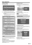 Page 3735
Basic adjustment
 EManual adjustConfigure	various	settings	for	each	service	using	the	colour	(R/G/Y/B)	buttons.
Service 
no.
Lock
Service 
nameLock
CH skip Old LCN
CH skipSortDelete
 1Press a/b to select the desired service.
 2Press the colour button on the remote control unit corresponding with the item you want to reconfigure.•	The	✔	mark	indicates	the	operation	is	set	to	on.	Each	time	the	colour	button	is	pressed,	you	can	switch	the	corresponding	operation	on/off.
Buttons for “Manual adjust”...