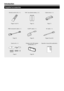 Page 108
Introduction
Supplied accessories
Remote	control	unit	(	x	1)“AAA”	size	alkaline	battery	(	x	2) Cable	clamp	(	x	1)
Pages	4	and	10Page	10Page	12
RGB	component	cable	(	x	1) SCART	cable	(	x	1)AV	cable	(	x	1)
Page	25Page	25Pages	25	and	26
Stand	unit	(	x	1) Wireless	LAN	USB	adapter	
(WN8522B)	(	x	1) Operation	manual	(this	publication)
Page	9
Page	55
Downloaded From TV-Manual.com Manual•  