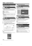 Page 34
Other useful features
Setting when using external devices
Input Select
Option
Item
EXT 1:  Y/C, CVBS, RGB
EXT 2:  Y/C, CVBS, RGB
EXT 3:  Auto, S-VIDEO, VIDEO
For setting the signal type of external equipment.
Input source settings
NOTE
• If no (colour) image displays, try changing to another 
signal type.
•  Check the operation manual of the external equipment for  the signal type.
•  When the signal type is set to “Auto”, the input terminal  where a cable is connected is automatically selected.
Input...