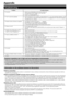 Page 42
Appendix
Troubleshooting
Problem Possible Solution
No power.
•
Check if you pressed B on the remote control unit.
If the indicator on the TV lights up red, press  B.
Is the AC cord disconnected?
Check if you pressed  a on the TV.
•
•
•
The TV cannot be operated.
• External influences such as lightning, static electricity, etc., may cause improper operation. In this 
case, operate the TV after first turning off the power, or unplugging the AC cord and re-plugging 
it in after one or two minutes.
•
Remote...