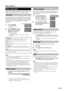 Page 21
 19
Menu operations
Other menu items
Some of the useful features can be directly called up by 
pressing assigned buttons on the remote control.
NOTE
•  You can adjust the factory presets given in “STANDARD”, “SOFT”, “ECO” and “DYNAMIC”.
•  You can assign different AV mode to each external input  source.
•  Enhanced Picture Contrast technology detects the source  video characteristics and smoothly adjusts the screen 
brightness accordingly, enabling deeper black levels.
•  Enhanced Picture Contrast is...