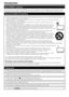 Page 4
Cleaning—Unplug the AC cord from the AC outlet before cleaning the product. Use a damp cloth to clean the product. 
Do not use liquid cleaners or aerosol cleaners.
Water and moisture—Do not use the product near water, such as bathtub, washbasin, kitchen sink, laundry tub, 
swimming pool and in a wet basement.
Do not place vases or any other water-filled containers on this product. The water may spill onto the 
product causing fire or electric shock.
Stand—Do not place the product on an unstable cart,...