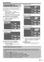 Page 17


Kurzanleitung
Prüfen der Signal- und 
Kanalstärke (DVB-T/C/S/S2)
Wenn Sie eine DVB-T/C/S/S2-Antenne neu installieren oder positionieren, sollten Sie die Ausrichtung der Antenne anhand der Antennensetup-Anzeige auf guten Empfang optimieren.
Gehen Sie zu „Menü“ > „Setup“ > „Bildeinstellungen“ > „Kanaleinstellungen“ > „Antennensetup - DIGITAL“.
Wählen Sie mit a/b „Digital-Setup“ oder „Satellit-Setup“ und drücken Sie dann ;.
Kontrollieren der Signalstärke
Wählen Sie mit a/b „Signalstärke“ und...