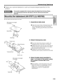 Page 2423 US
Connection
and Installation
Mounting Options
Please use an optional table stand or wall-mount bracket designed specifically for this
product.
Mounting the table stand (AN-37ST1) (LC-M3700)
Mounting
precautionsThis monitor is equipped with a temporary stand when shipped from the factory. Please
note this stand is for temporary use only until the monitor is properly mounted. Be sure to
use a special-purpose AN-37ST1 table stand or AN-37AG1 wall-mount bracket (both
optional).
2. Detach the temporary...