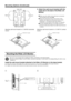 Page 27US26
M6 30mm length
2. Attach the wall-mount bracket (with the
angle set) to the back of the Wide LCD
Monitor.
Make sure all cables and cords are connected
and bundled (see page 29).
Attach the terminal cover to the back of the
monitor and align the wall-mount screw holes
(Marking A: 4 locations) with the holes (4
locations) on the back of the Wide LCD Monitor.
Use the supplied M6 30 mm length screws (4
screws) to securely fasten the wall-mount bracket
in place.
Attaching wall-mount bracket to...