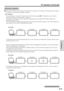 Page 4039 US
PC Operation
Continued on the next page.
Advanced operation
This section explains commands for daisy chain connection. The basic communication procedure is
the same as in the “Basic operation” section.

You can assign a unique ID number to each monitor (see page 56). This allows you to control a
particular monitor in a daisy chain of monitors.
Up to about 20 monitors can be connected, depending on the length of RS-232C cables and
installation environment.
You can assign ID numbers either from the...