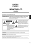 Page 27ESPAÑOL
1S
INFORMACIÓN IMPORTANTE
ADVERTENCIA:  PARA REDUCIR EL RIESGO DE INCENDIO O DESCARGAS 
ELÉCTRICAS, NO EXPONGA ESTE PRODUCTO A LA 
LLUVIA NI A LA HUMEDAD.
RIESGO DE 
DESCARGAS 
ELÉCTRICAS  
NO ABRIR
PRECAUCIÓN
PRECAUCIÓN:   PARA REDUCIR EL RIESGO DE 
DESCARGAS ELÉCTRICAS, NO 
RETIRE LA TAPA. EN EL INTERIOR 
NO HAY PIEZAS QUE EL USUARIO 
PUEDA REPARAR. SOLICITE 
CUALQUIER REPARACIÓN A 
UN TÉCNICO DE SERVICIO 
CALIFICADO.
El símbolo del rayo con cabeza de flecha dentro 
de un triángulo equilátero...