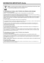 Page 76
2F

INFORMATION IMPORTANTE (Suite)
Attention : votre produit comporte ce symbole. Il signiﬁe que les produits électriques et électroniques usagés 
ne doivent pas être mélangés avec les déchets ménagers généraux.
Un système de collecte séparé est prévu pour ces produits.
A. Informations sur la mise au rebut à l’intention des utilisateurs privés (ménages)
1. Au sein de l’Union européenne
Attention : si vous souhaitez mettre cet appareil au rebut, ne le jetez pas dans une poubelle ordinaire !
Les appareils...