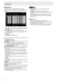 Page 14E14
nSCHEDULE
You can set the time to switch the monitor on and off.
Set this function with “SCHEDULE” in the OPTION menu. (See 
page 11.)
SCHEDULE
 
No.  POWER  DAY OF  THE WEEK TIME INPUT 
XXXX/XX/XX XXX  XX:XX:XX 
(2) 
OK…
[MENU] 
1366x768 V: 60 Hz    H: 47.7 kHz
(1)  (3) 
(4)  (5)
PC D-SUB
1.  Press  or  to select the SCHEDULE number, and 
press 
.
2.   Set the SCHEDULE. (See the description below.)
Press 
 or  to select items, and press  or  to 
change the setting.
3.   Press 
MENU.
SCHEDULE becomes...