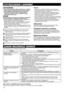 Page 102112
CZYSZCZENIE LODÓWKI
ZANIM WEZWIESZ SERWIS
OSTRZEŻENIE
Aby uniknąć porażenia prądem elektrycznym, najpierw 
 
■
odłącz lodówkę od gniazdka elektrycznego w ścianie.
Unikaj pryskania wodą bezpośrednio na obudowę 
 
■
lub do środka lodówki. Może to doprowadzić do 
zardzewienia części oraz do uszkodzenia izolacji 
przewodów elektrycznych.
WAŻNE
Aby zapobiec pękaniu powierzchni wewnętrznych i elementów 
z tworzyw sztucznych, przestrzegaj poniższych zaleceń.
Wytrzyj dokładnie pochodzące z żywności...