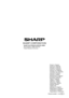 Page 224SHARP CORPORATION
SHARP ELECTRONICS (EUROPE) GMBH.
  Sonninstrasse 3, 20097 Hamburg
  Federal Republic of Germany
TINS-B144CBRZ  11CK  TH  1
Printed in Thailand
Impreso en Tailandia
Stampato in Tailandia
Imprimé en Thaïlande
Impresso na Thailândia
Τυπώθηκε στην Ταϋλάνδη
Gedruckt in Thailand
Gedrukt in Thailand
Wydrukowano w Tajlandii
Nyomtatva Thaifoldon
Tiparit in Thailanda
Vytišteno v Thajsku
Vytlacené v Thajsku
Atspausdinta Tailande
Iespiests Taizemē
Trükitud Tais
Natisnjeno na Tajskem
Надруковано в...