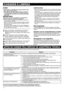 Page 5858
CUIDADOS E LIMPEZA
ANTES DE CHAMAR PELO SERVIÇO DE ASSISTÊNCIA TÉCNICA
AVISO
Desconectar o frigorífico da tomada primeiramente 
 
■
para evitar choque elétrico .
Não salpicar com água directamente a carcaça ou 
 
■
o armário interior . Isto poderá contribuir para que 
o seu frigorífico enferruje e o seu isolamento fique 
danificado.
IMPORTANTE
Para evitar rachas nas superfícies e componentes 
plásticos interiores, siga estas sugestões .Limpe qualquer oleosidade dos alimentos deixada nos 
•...