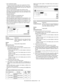 Page 202MX-2300/2700 N/G  SIMULATION  7 – 96 * Item A adjustment position
The main scanning direction paper size is greater than 216mm:
→ Reference: Main scanning direction print front image center
position (160mm from the BD sensor in the LSU unit) ±120mm in
the main scanning direction
The main scanning direction paper size is 257mm or less:
Reference: Main scanning direction print front image center posi-
tion (160mm from the BD sensor in the LSU unit) ±60mm in the
main scanning direction
* Adjustment...